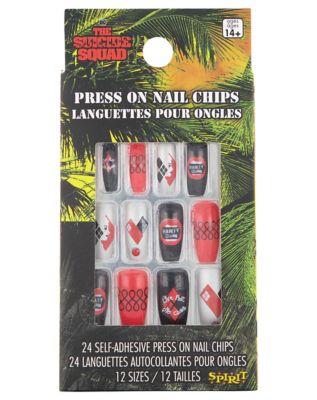 Harley Quinn Press On Nails - The Suicide Squad