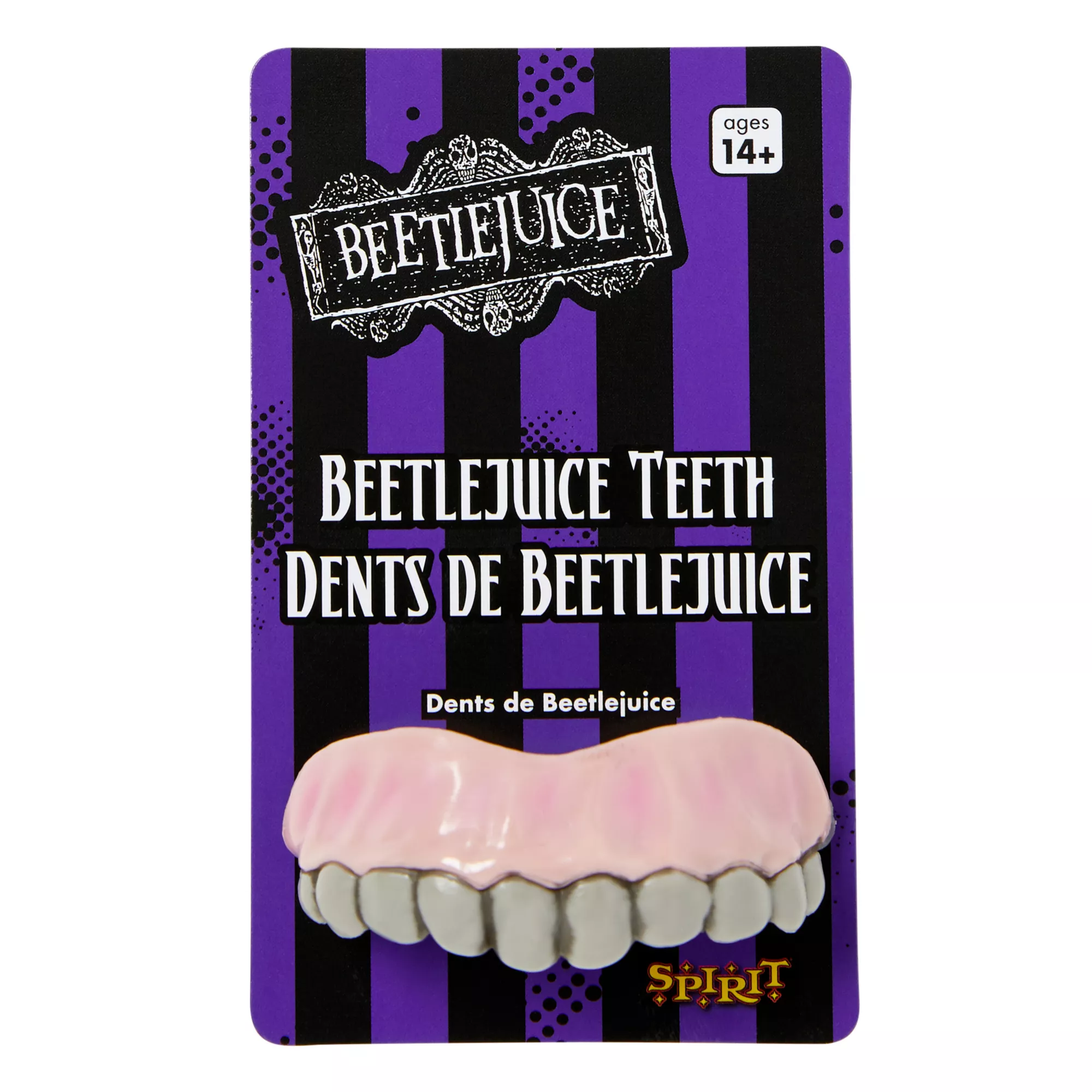 Beetlejuice Teeth at Spirit Halloween