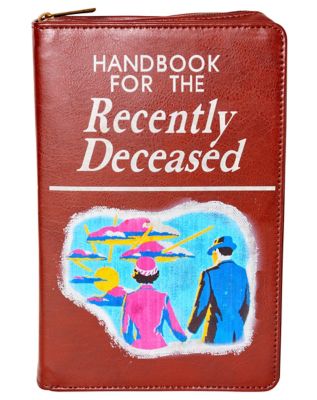 Beetlejuice Handbook For The Recently Deceased Passport Crossbody Bag | Hot Topic