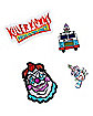 Killer Klowns From Outer Space Pin and Patch Set