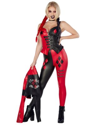 Harley Quinn Costume  Harley quinn halloween costume, Top halloween  costumes, Halloween kids