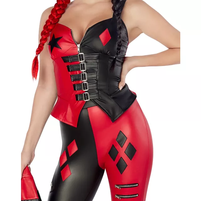 Harley Quinn Two-Piece Costume - The Suicide Squad at Spirit Halloween