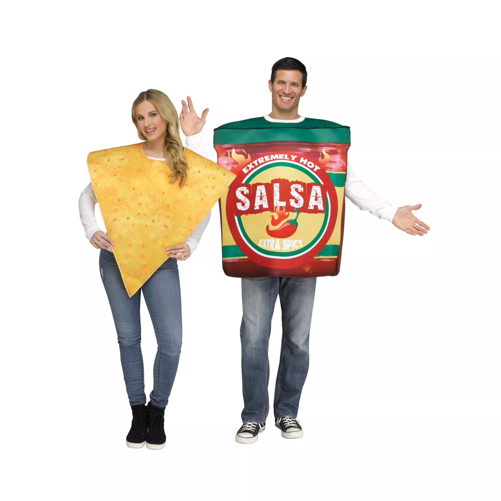 Adult Chips and Salsa Couples Costume at Spirit Halloween