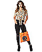 Adult Vintage Halloween Icon Tie Front Shirt and Tote Bag