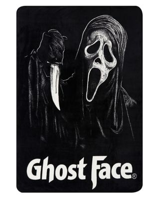 Ghost Face Fleece Blanket 