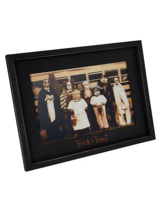 Gem Imports Halloween Horror Photo Frames – 4 Pack 3D Lenticular Pictures, Spooky Effect Decoration