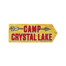Arrow Camp Crystal Lake Sign - Friday the 13th at Spirit Halloween