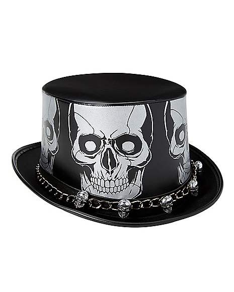 Skeleton Top Hat - Spirithalloween.com