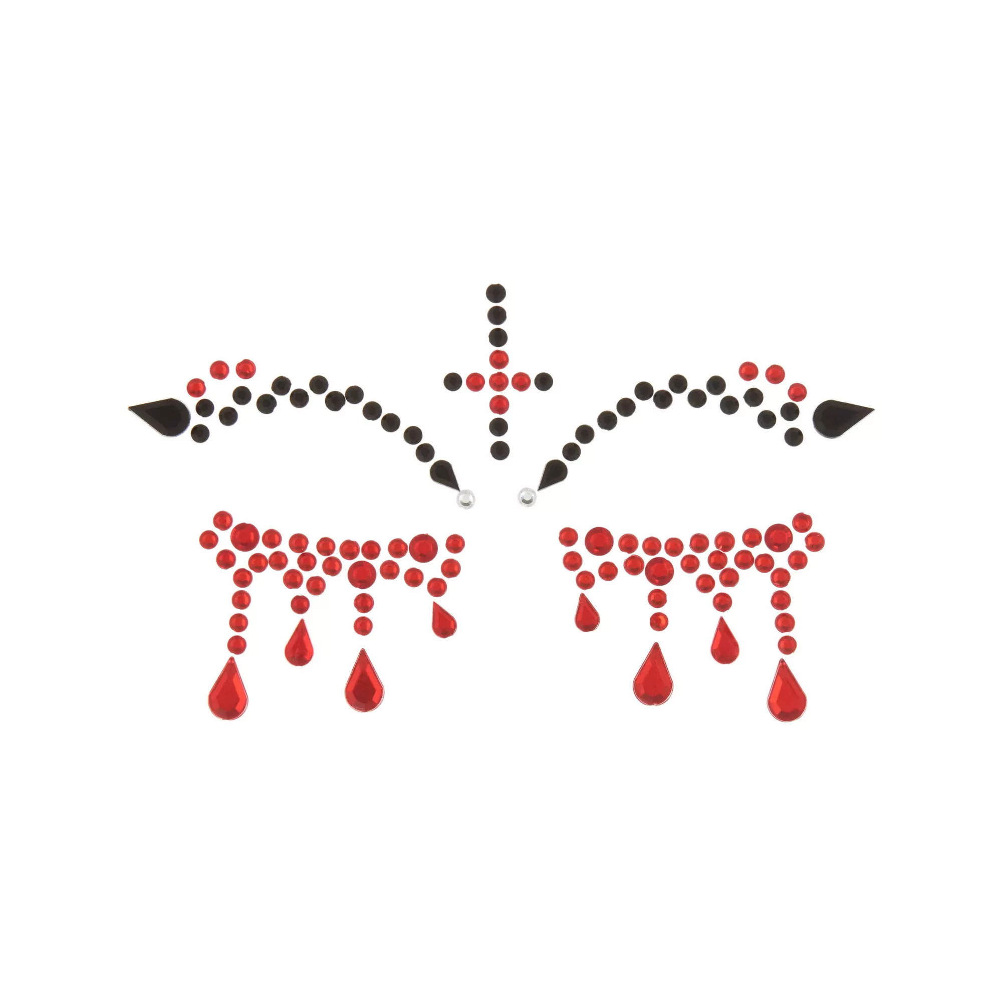 Jewel Vampire Face Decal at Spirit Halloween