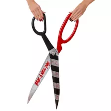 Oversized Clown Scissors at Spirit Halloween