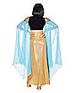 Adult Blue and Gold Cleopatra Costume