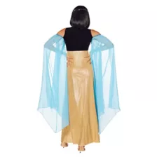 Adult Blue and Gold Egyptian Queen Costume at Spirit Halloween