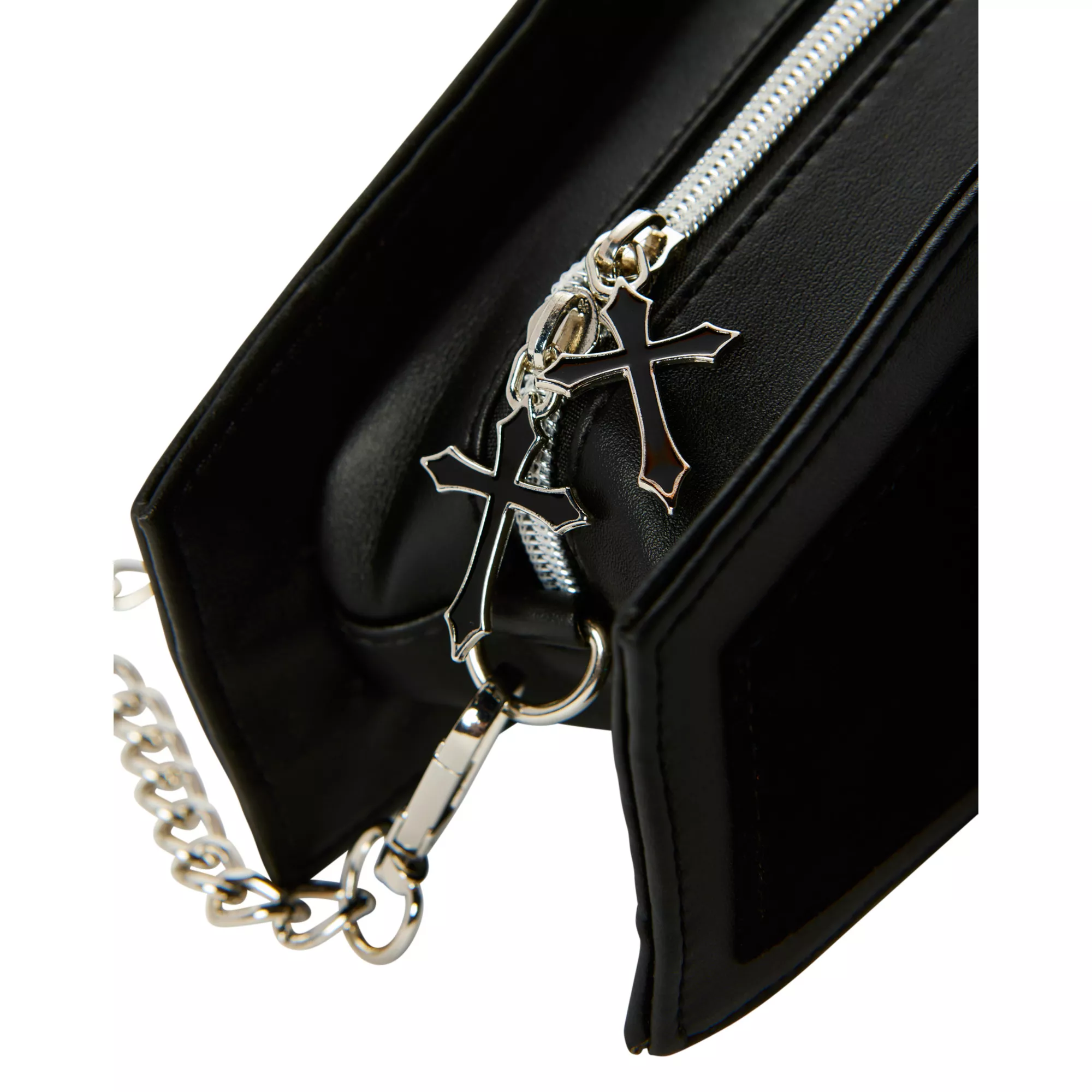 Black Coffin Crossbody Bag at Spirit Halloween