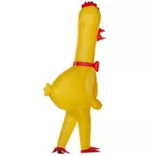 Adult Rubber Chicken Inflatable Costume at Spirit Halloween