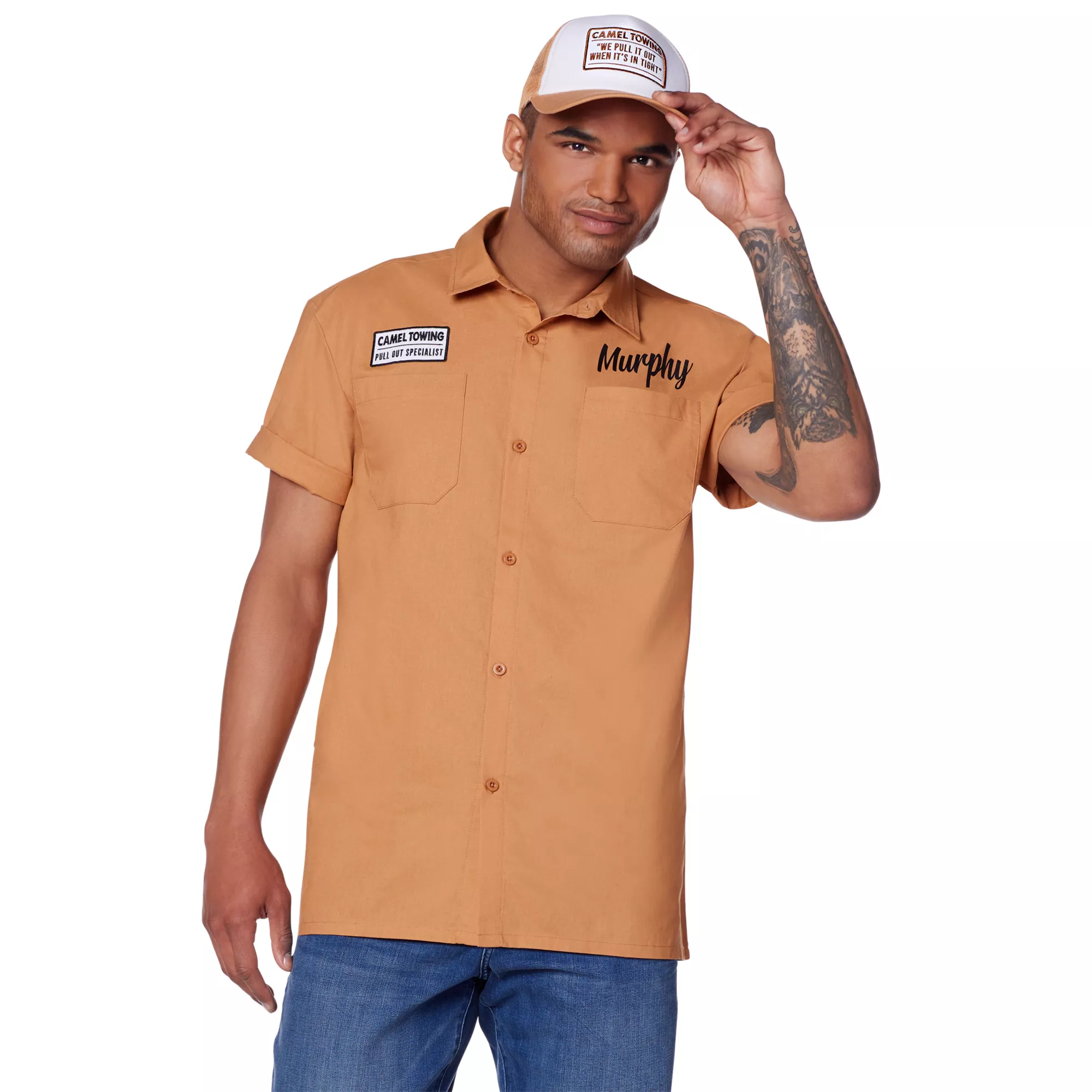 Camel Towing Work Shirt at Spirit Halloween