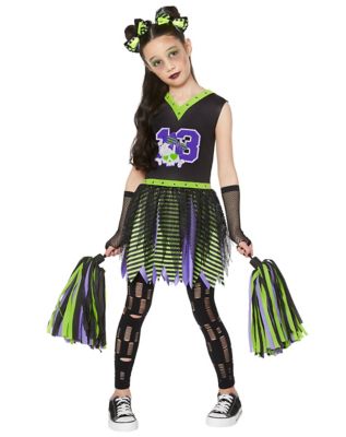 Zombie Cheerleader Costume, Girls Halloween Costumes, Kids Fancy Dress  Costumes, Kids Costumes