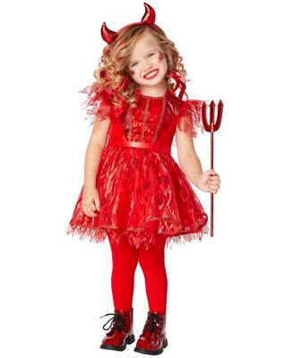 Punk Devil Costume For Girls