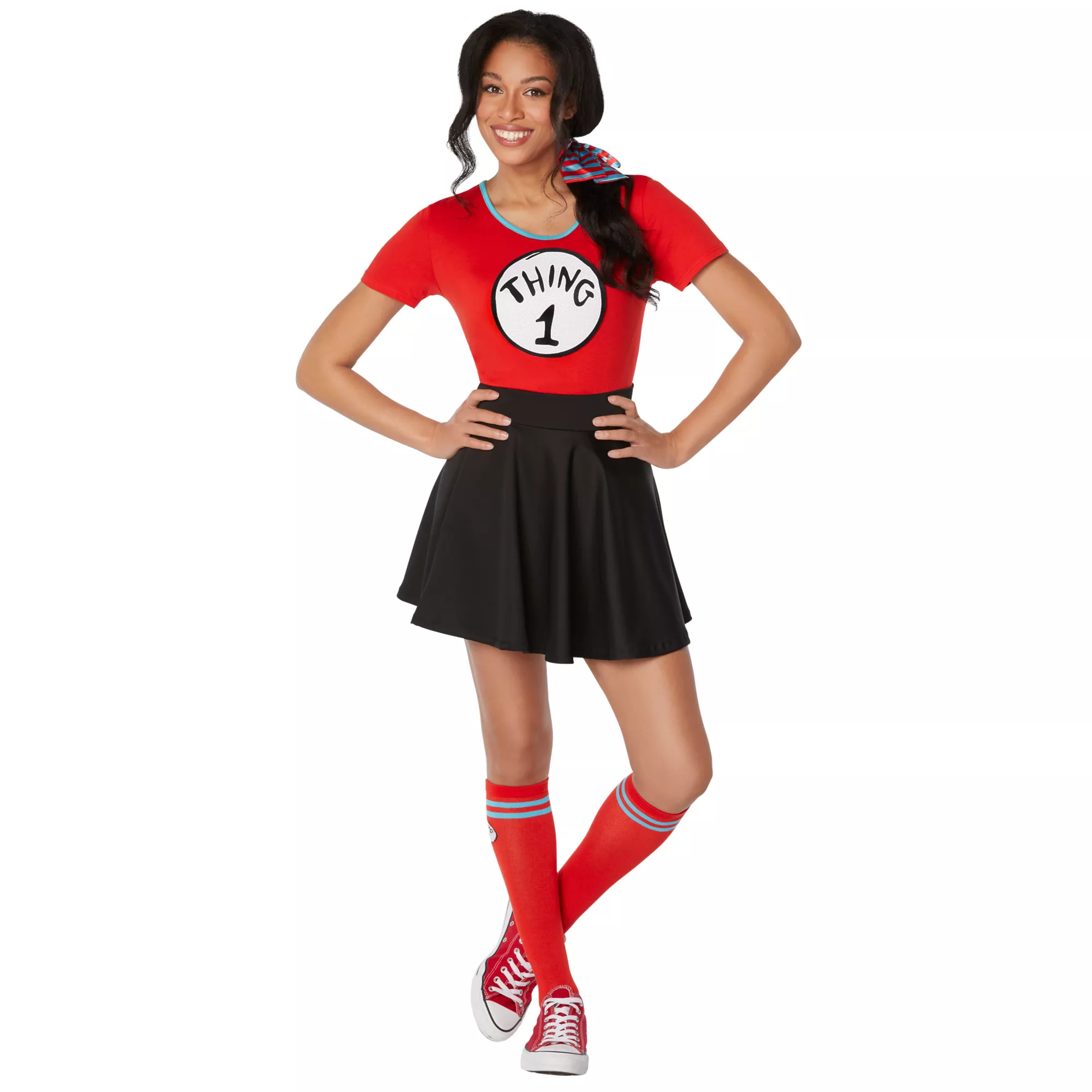 Adult Thing 1 and Thing 2 Costume Kit - Dr. Seuss at Spencer's