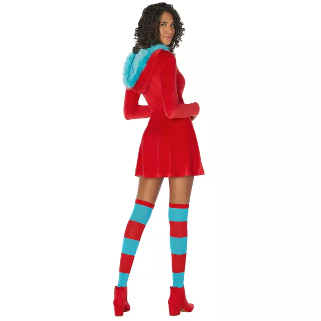 Adult Thing 1 and Thing 2 Dress Costume - Dr. Seuss at Spencer's
