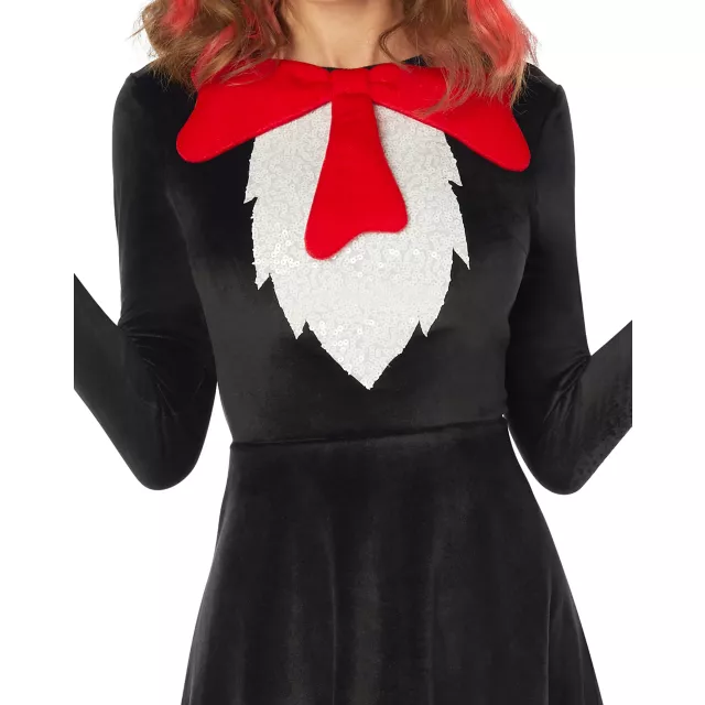 Adult Cat in the Hat Dress - Dr. Seuss at Spirit Halloween