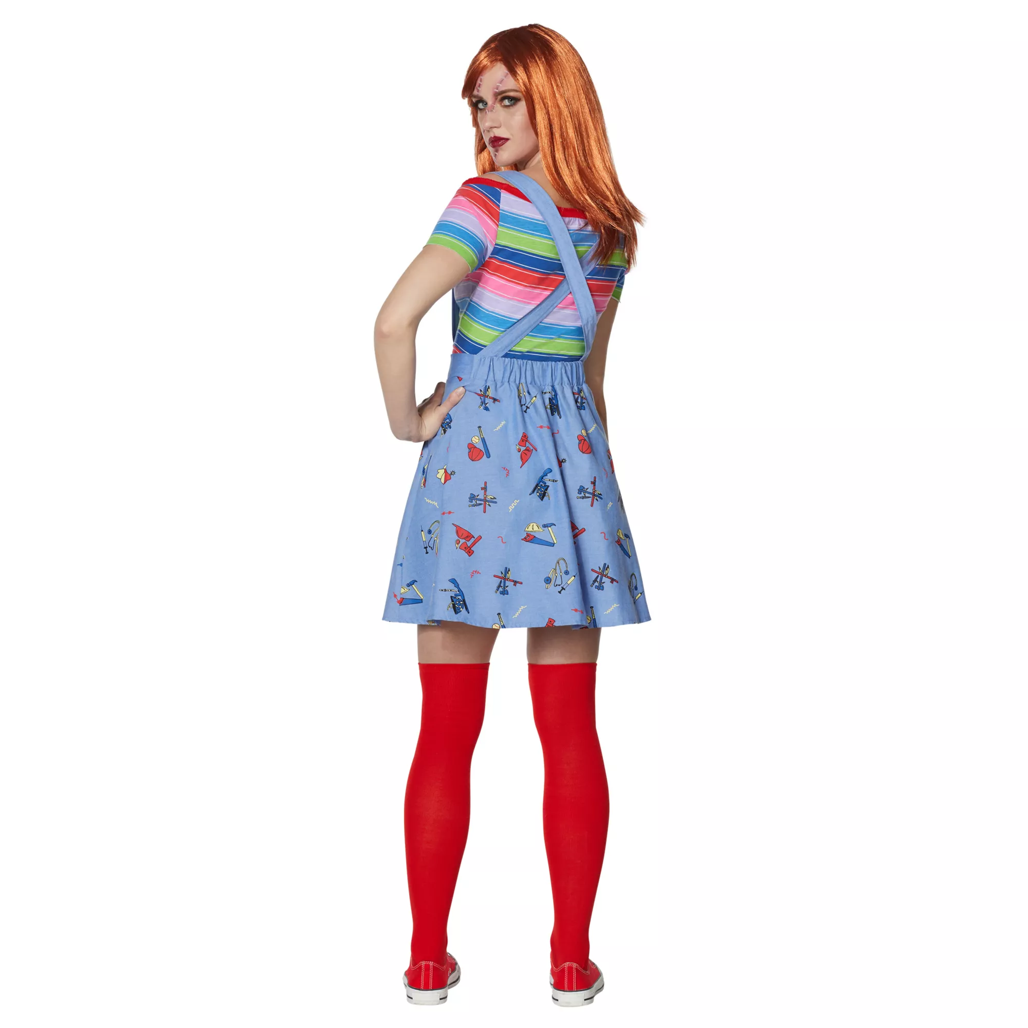 Adult Plus Size Chucky Good Guys Skirt Costume at Spencer's