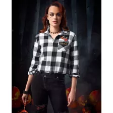 Adult Flannel Shirt - Trick 'r Treat at Spirit Halloween