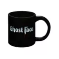 Black and White Face Mug 16 oz. - Ghost Face at Spencer's