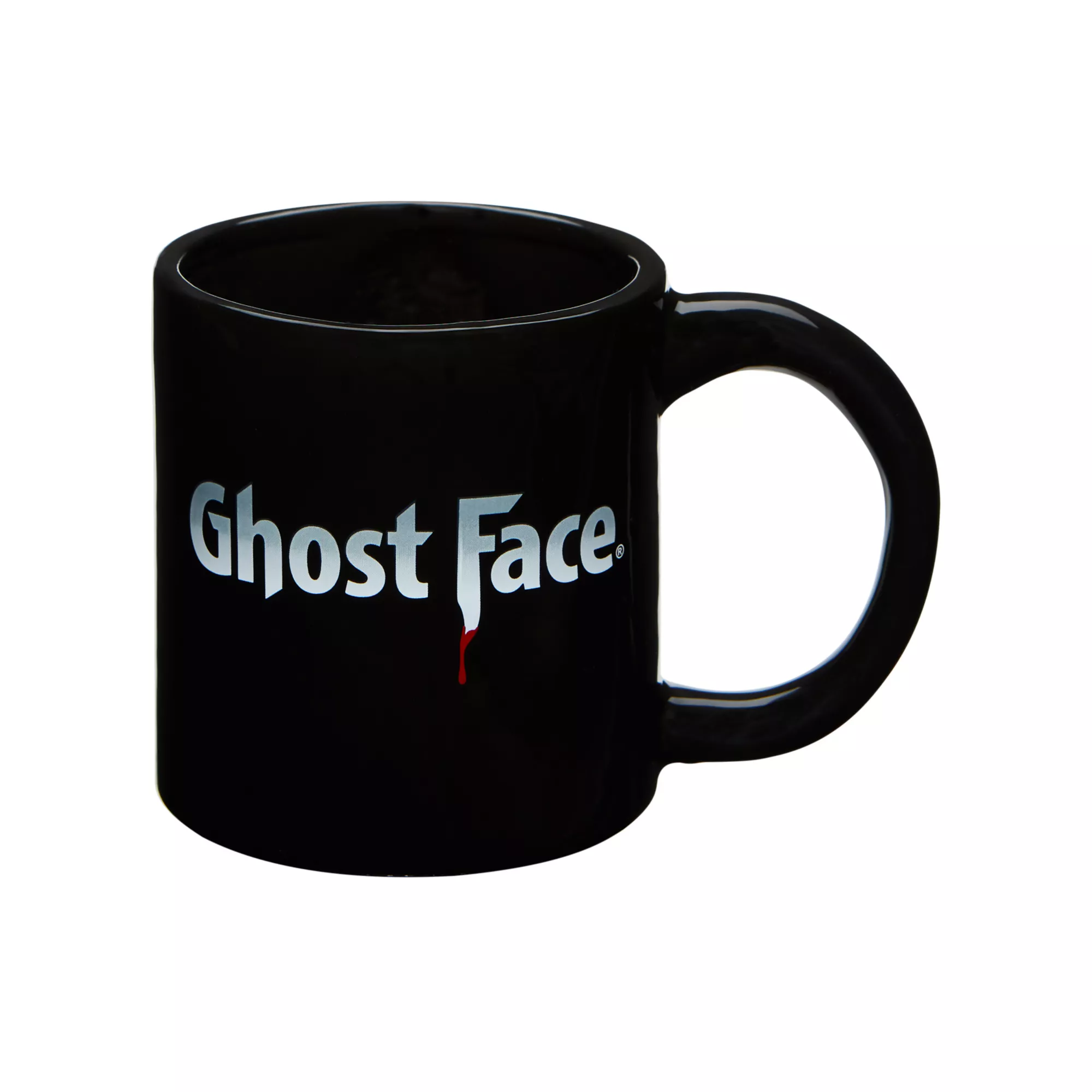 Black and White Face Mug 16 oz. - Ghost Face at Spencer's