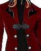 Adult Burgundy Vampire Jacket