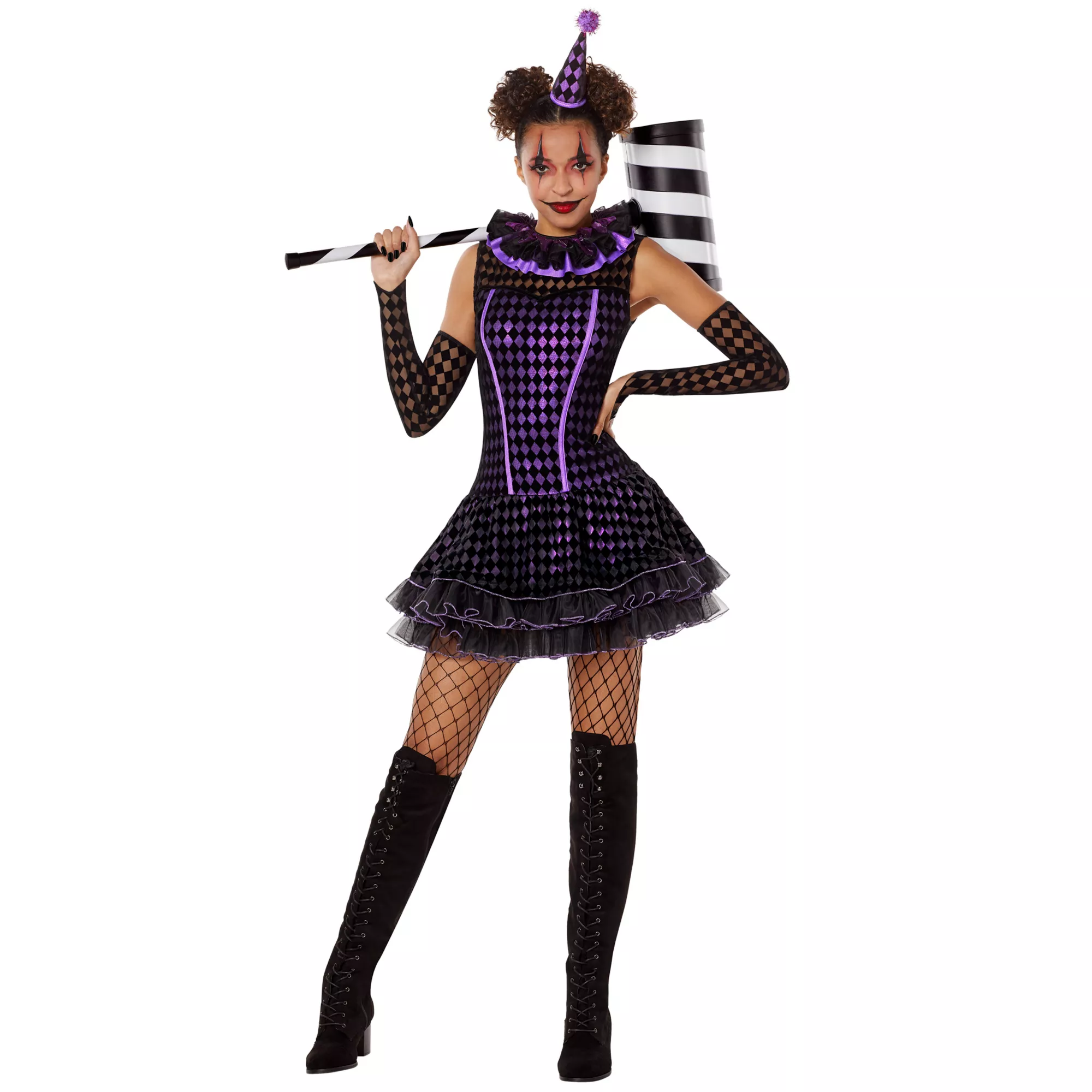 Adult Dark Clown Costume at Spencer's