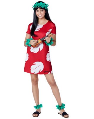  Spirit Halloween Adult Lilo and Stitch Lilo Costume - M :  Clothing, Shoes & Jewelry