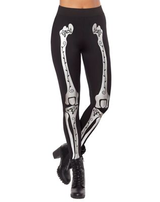 Guys' Skeleton Leggings