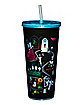 The Haunted Mansion Map Cup With Straw - Disney