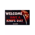 Michael Myers Have A Knife Day Doormat - Halloween at Spirit Halloween