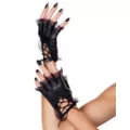 Pirate Ruffle Fingerless Gloves at Spirit Halloween