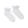 Kids White Ankle Socks at Spencer's
