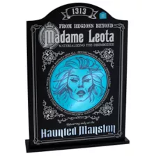 LED Light-Up Madame Leota The Haunted Mansion Sign - Disney at Spirit Halloween