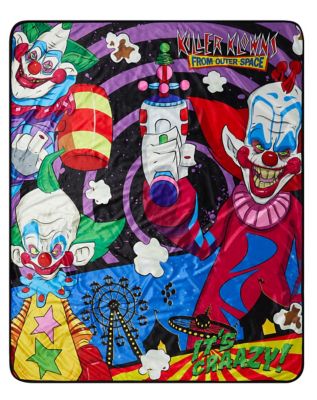 01535939 - Killer Klowns from Outer Space Sherpa Fleece Blanket