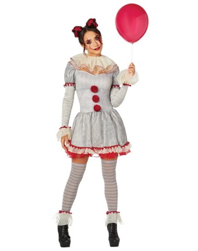 Adult Pennywise Clown Dress Costume - It: Chapter Two by Spirit Halloween