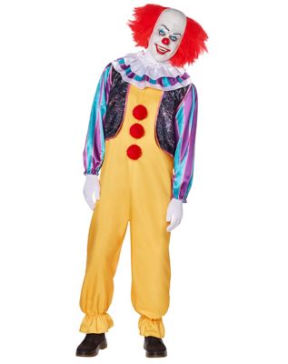 Adult Classic Pennywise Clown Costume - It - Spirithalloween.com