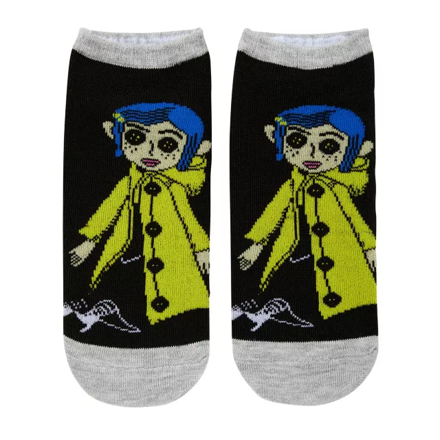Coraline Ankle Socks - 5 Pair - Spirithalloween.com