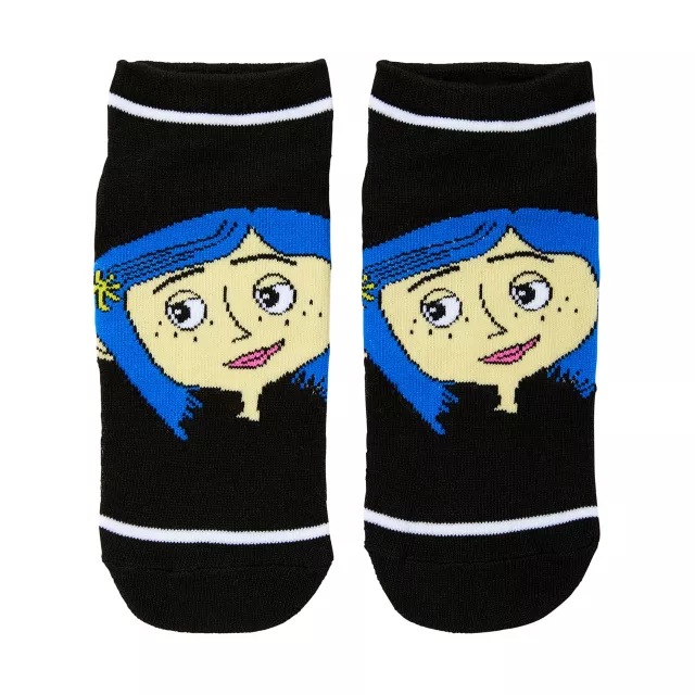 Coraline Ankle Socks - 5 Pair - Spirithalloween.com