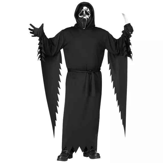 Adult Chrome Ghost Face Costume at Spencer's