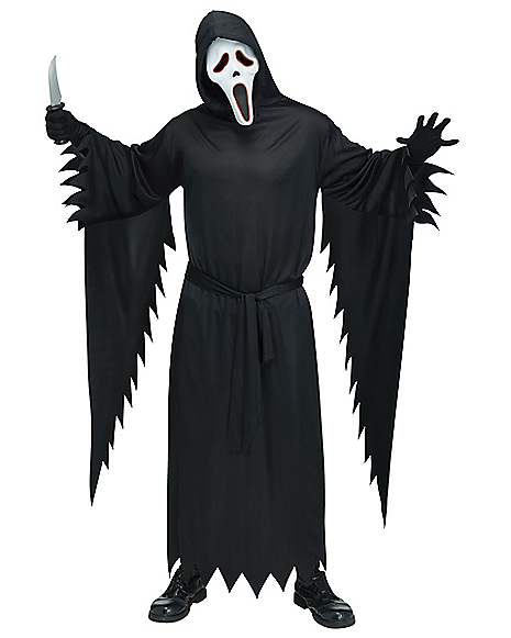 Adult Light-Up Ghost Face Costume - Spirithalloween.com