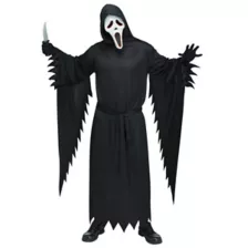 Adult Light-Up Ghost Face Costume - Spirithalloween.com