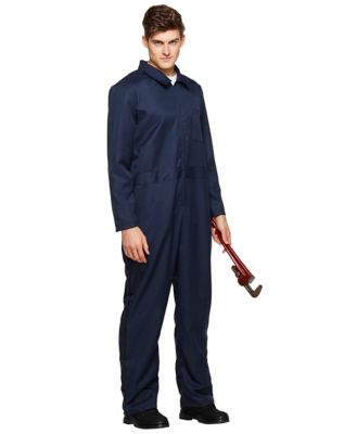 Blue jumpsuit store halloween costume