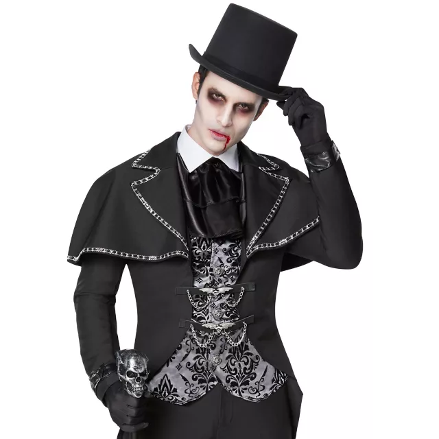 Midnight Vamp Costume Adult Black Midnight Vamp Costume Adult Black