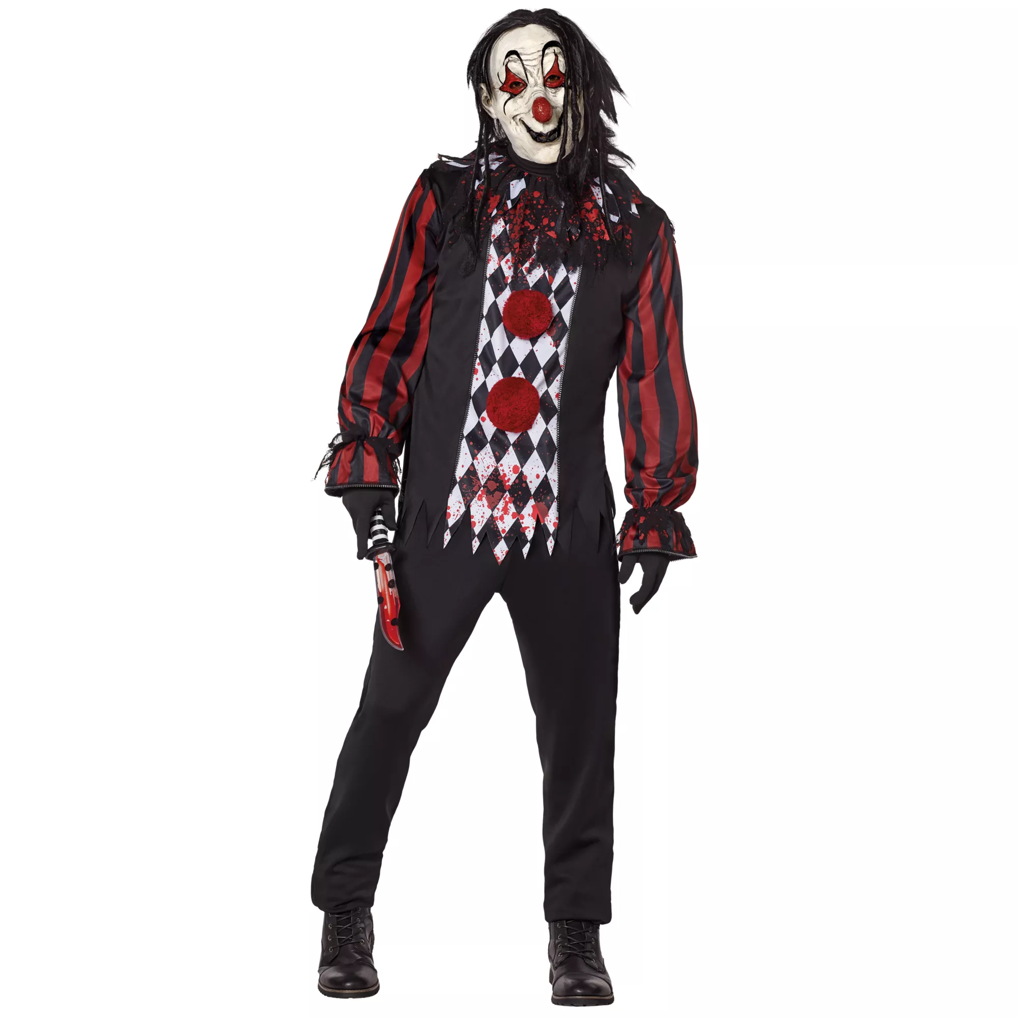 Adult Scary Clown Costume Kit at Spencer's
