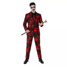 Adult Bloody Skull Suit at Spirit Halloween