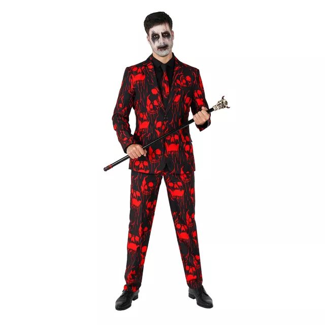 Adult Bloody Skull Suit at Spirit Halloween
